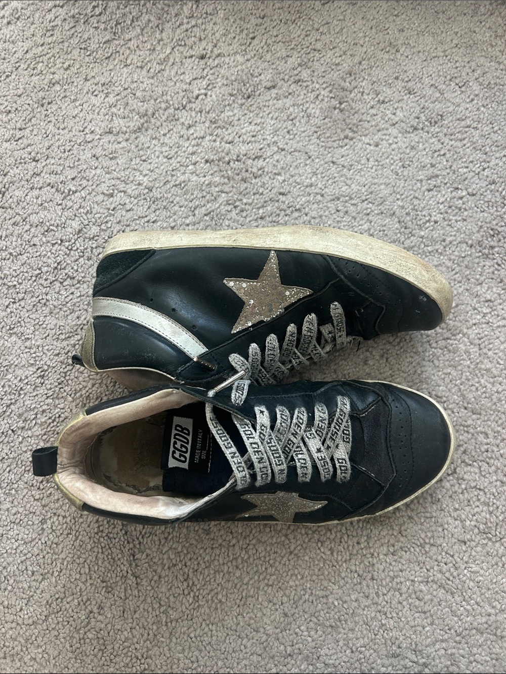Golden goose black midstar